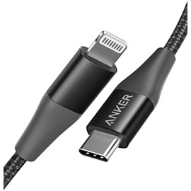 سلك شاحن ايفون-تايب سي-PowerLine II USB-C to Lightning Cable 