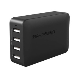 شاحن USB RAVPower 40 وات 4 منافذ